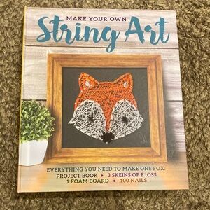 Make Your Own String Art - Fox Kit